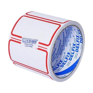Imagem de Etiqueta adesiva delfix r6 (50x30mm) cod. 058 2un - ASSUGRIN