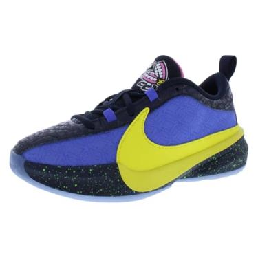 Imagem de NIKE Freak 5 (GS), Bass unissex infantil, Azul/amarelo-azul, 19 BR