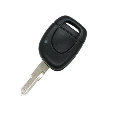 Imagem de Capa de chave de reposição SEGADEN compatível com RENAULT Twingo Clio Kangoo Master 1 botão sem chave entrada controle remoto capa Fob PG352B