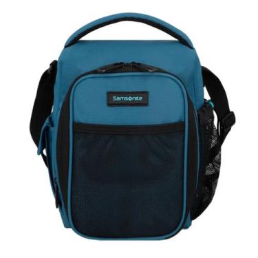 Imagem de Lancheira Termica Bolsa Merendeira Marmiteira Samsonite, Azul