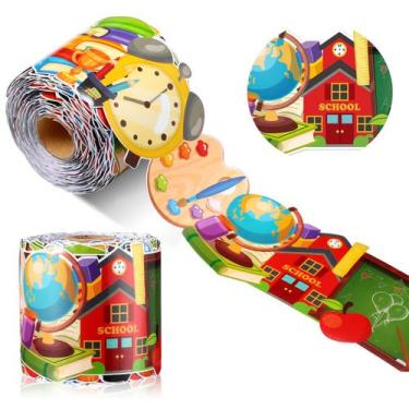 Imagem de Bulletin Board Border Panelee Back to School 21m Butterflies