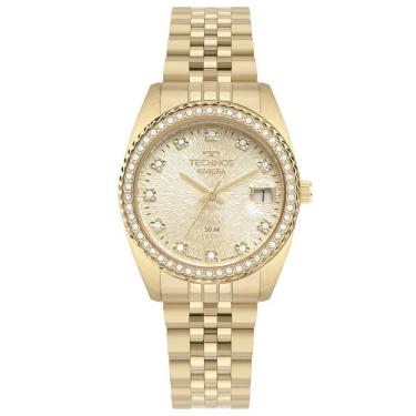 Imagem de Relógio Technos Feminino Riviera Dourado - 2117lfk-1d 2117lfk-1d
