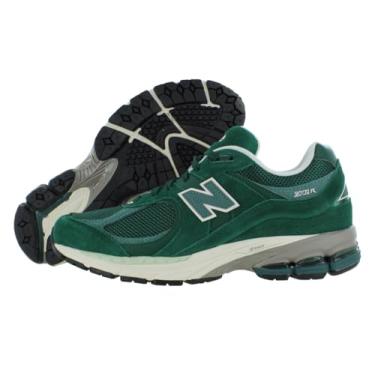 Imagem de New Balance Tênis masculino 2002, tênis esportivo, Verde/verde e verde, 11 Women/9.5 Men