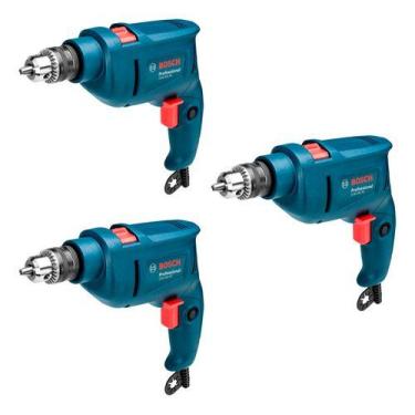 Imagem de Kit 3 Furadeira Parafusadeira Bosch Gsb 450 Re 450w 220v, 220V