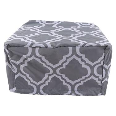 Imagem de Capa para Projetor, Capa de Proteção para Projetor de Montagem No Teto à Prova D'água para Impressora de Câmera, 8,3x13,2x13,2 Polegadas, Cinza