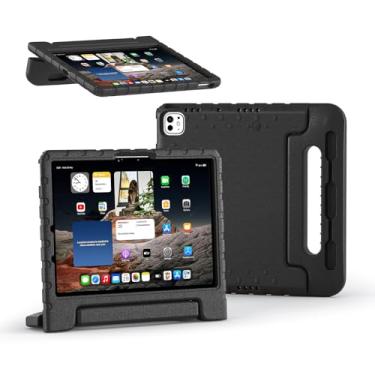 Imagem de Bolete Capa infantil para iPad Pro 11 polegadas versão 2024 (modelo: A2836/A2837/A3006), com suporte para lápis, capa protetora resistente à prova de choque para iPad Pro 11 polegadas 2024 5ª geração