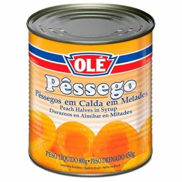 Imagem de Pêssego Calda 450g Olé