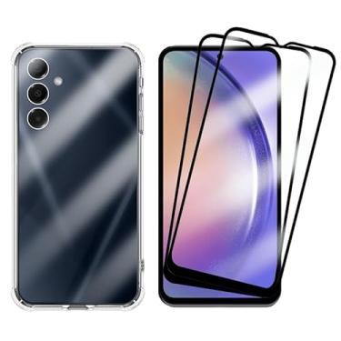 Imagem de Kit Capa Capinha Case + 2 Películas de Vidro 3d Para Samsung Galaxy A54