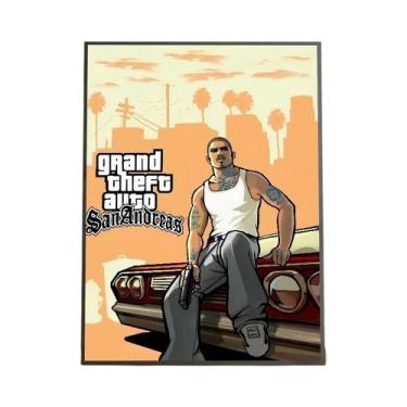 Imagem de Pôster De Arte Estética HD G-GTA 5 G-Grand Theft Auto Auto Decoração D