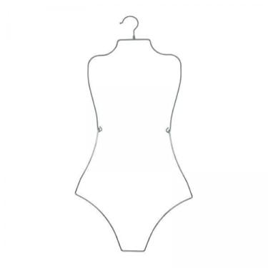 Imagem de ＫＬＫＣＭＳ 2x Cabide para Lingerie, Cabide para Roupa de Banho, Cabide para Biquíni, Formato Do Corpo, Rack de Exposição, Acessórios Boutique para Crianças, Roup