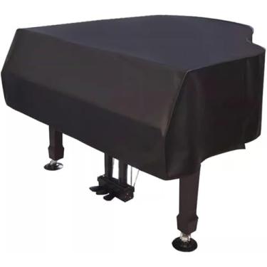 Imagem de Capa De Piano De Cauda Para Bebê Capa De Suporte De Música Para Piano De Cauda Protetora Protetora à Prova De Poeira, A, 160cm/63in