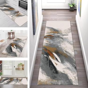 Imagem de Tapete Ruer Do Corredor 150cm 2m 250cm 3m 350cm 4m 5m 6m O Slip Log Hall C Ruers Tapete Kitche Ruer Lavável Para Sala De Estar Quarto Banheiro, 70×450cm/2.3ft×14.8ft