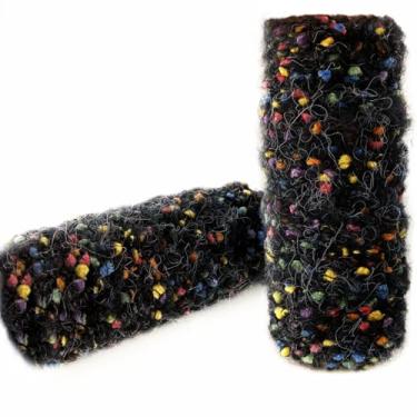 Imagem de MARYLAVENDER Laços de cabelo grandes e elásticos para todos os tipos de cabelo, sem costura, pôneis, elásticos, suportes de rabo de cavalo, elásticos para cabelo grosso, acessórios de cabelo para