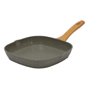 Imagem de Panela Grill Esmeralda 24cm Indução Cerâmico 4mm Style Cook - Mimo Sty