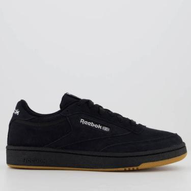 Imagem de Tênis Reebok CLUB C 85 Preto, 39