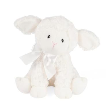 Imagem de Gund Baby Lena Lamb Keywind Musical Plush, Plays Brahms’ Lullaby, Stuffed Animal Sensory Toy for Babies 10 Months & Up, White, 10”