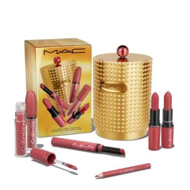 Imagem de M.A.C Cosmetics Edição Limitada Stay Curious Party Crew Vault - 4 Batons - Brilho labial e lápis labial