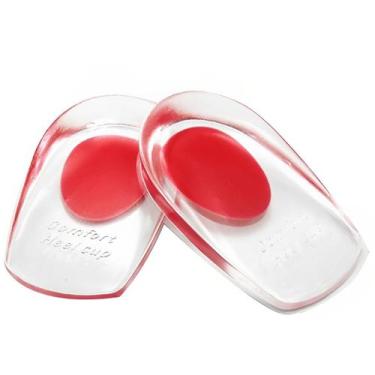 Imagem de Palmilhas silicone gel ortopédica calcanhar esporão - 1 par - SWG, ÚNI