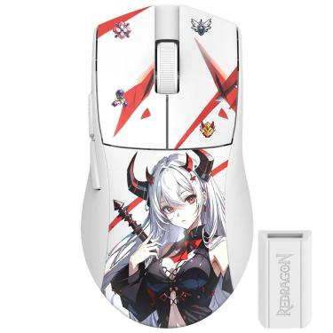 Imagem de Mouse Gamer Redragon M916AK-Pro K1NG Pro Wireless - Branco