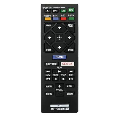 Imagem de Novo controle remoto de substituição RMT-VB201U para Sony BLU-RAY Disc Player BDP-S3700 BDP-BX370 BDP-S1700 RMTVB201U BD-BX370 BDP-S1700ES 149312311 BDP-BX150 BDP-BX350 BDP-BX550 BDP-BX650 BDP-S700