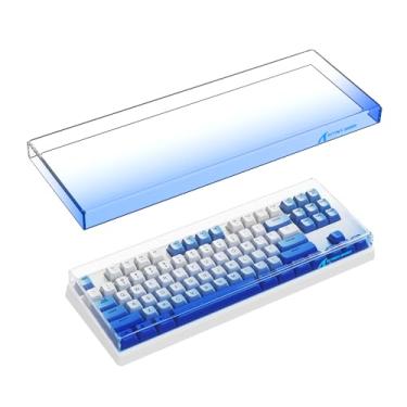 Imagem de Attack Shark Capa antipoeira para teclado de 87 teclas azul