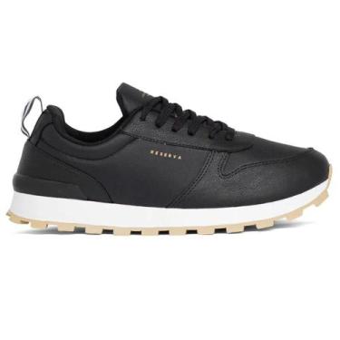 Imagem de Tênis Masculino Casual Reserva Go Smart Confortável - Preto, 43