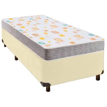 Imagem de Cama Box Bau + Colchão Solteiro D20 Inducol