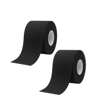 Imagem de KIT 2 Bandagens Tape: Bandagem Elástica Adesiva para Recuperação Muscular Rápida, Alívio Rápido da Dor, Suporte Articular Esportivo e Terapêutico. Ideal para Atletas e Reabilitação. 5m x 5cm