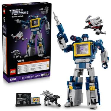 Imagem de LEGO Icons Transformers: Soundwave 10358
