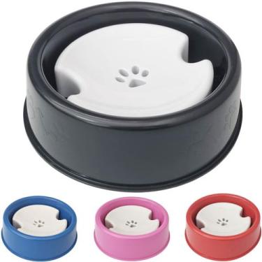 Imagem de Bebedouro Pelos Longos Cachorros Cães Plástico Não Molha Pelo Seco 800