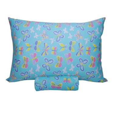 Imagem de Jogo de Cama Solteiro Infantil com Elástico 2 Peças Verde Estampa Borb