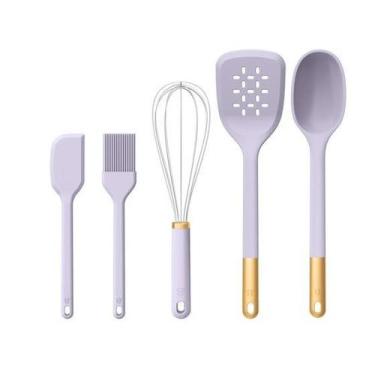 Imagem de Conjunto de utensílios de cozinha Drew Barrymore Beautiful 5 peças de 