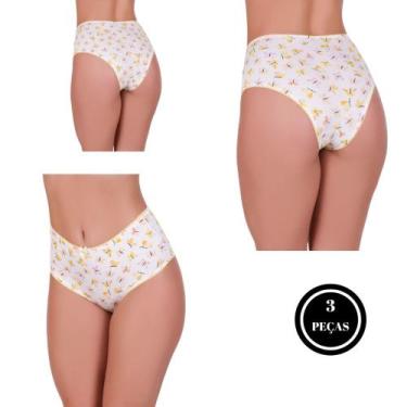 Imagem de Kit 3 Calçola de Senhora Estampada - c2 KIT 3 MARIA - TERRA E MAR MODA