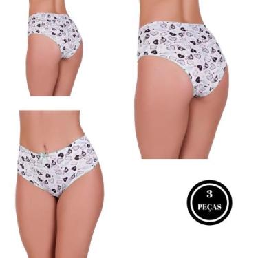 Imagem de Kit 3 Calçola de Senhora Estampada - c2 KIT 3 MARIA - TERRA E MAR MODA