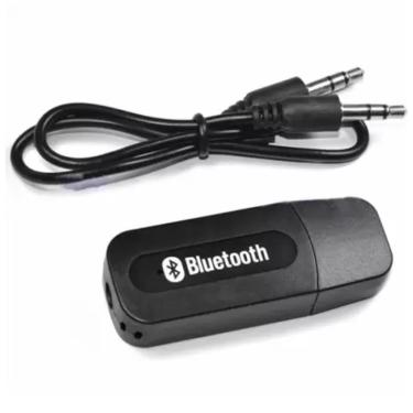 Imagem de Adaptador Bluetooth Wireless P2 Musica Para Carro