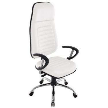 Imagem de Cadeira Presidente com Espaldar Alto Linha Blenda Branco