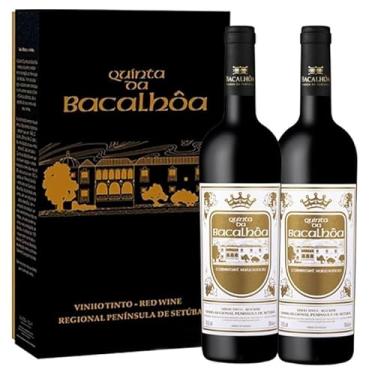 Imagem de Quinta da Bacalhoa Vinho Tinto Regional Península de Setúbal, Kit com 2 Garrafas, 750ml