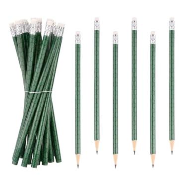 Imagem de 20un Lápis Tema Tartaruga Desenho Animado, Lápis Madeira Casca Tartaruga Verde e Preta com Borracha Crianças Escritório Escolar Decoração Festas Temáticas Aniversário Recompensa Sala Aula