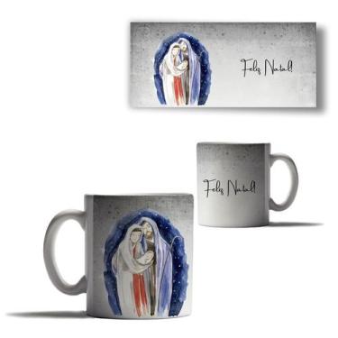 Imagem de Caneca Porcelana Natal Jesus Cristo Motivo Natal Menino 5 - Enjoy Shop