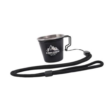 Imagem de MotiveTech Caneca de Acampamento Reutilizável com Alça, Ideal para Mochilão, Escalada, Trilhas E Pesca Ao Ar Livre, Estilo C