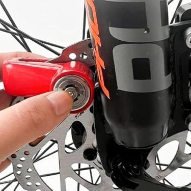 Imagem de Cadeado Trava Para Disco Freio Antifurto p/Moto e Bike Universal