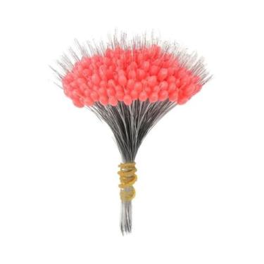 Imagem de 300 Peças De Flutuadores Ovais De Silicone Para Pesca, Parada De Linha