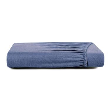 Imagem de Lençol com Elástico King Altenburg Cetim 300 Fios Azul