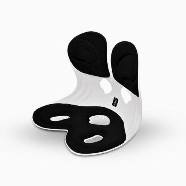 Imagem de Almofada de apoio lombar cadeira correção de coluna g - pret - NeoStto