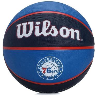 Imagem de Bola de Basquete Wilson NBA Team Tribute Philadelphia 76ers Tam7-Unissex