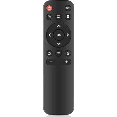 Imagem de AOERUOW Controle remoto de substituição compatível com mini projetor de filme portátil FEARWIKY P2
