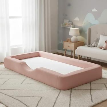 Imagem de Cama Montessoriana Infantil Solteiro Light - Sem colchão - Little Duck (Rosa)