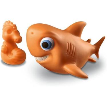 Imagem de Coleção Tubarão Laranja - Brinquedo Educativo - COMETA
