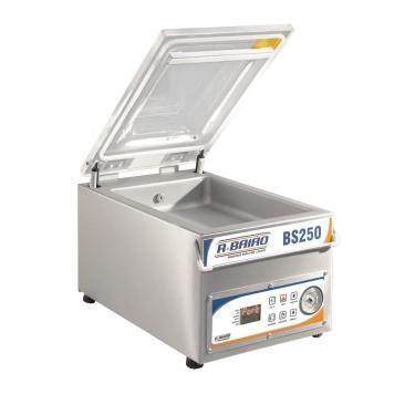 Imagem de Seladora A Vácuo De Câmara R. Baião 25cm 220v Bs250