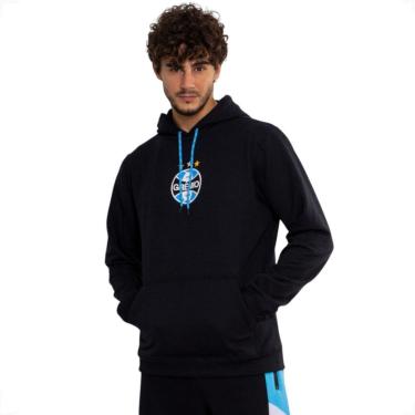 Imagem de Moletom Canguru Fechado Grêmio Imortal Tricolor Masculino-Masculino